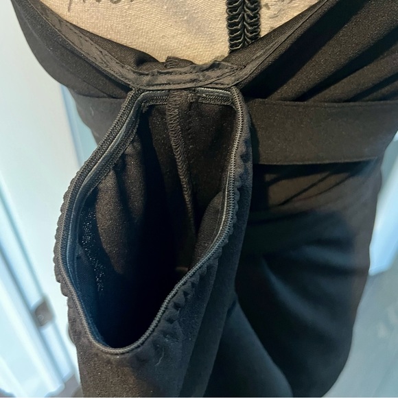 VENUS Ruffle Off the Shoulder One Sleeve Tie Waist Top - Picture 9 of 16